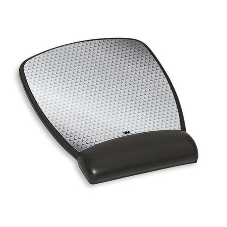 3M Mobile Interactive Solution Gel Mousepad Wrist Rest w/ Antimicro MW309LE